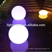 led orb lighting rechargeable waterproof glowing led sphere for swimming pool